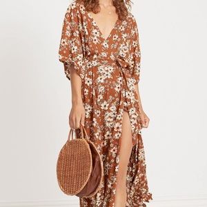 NWT Faithfull the Brand Bergamo Maxi Dress